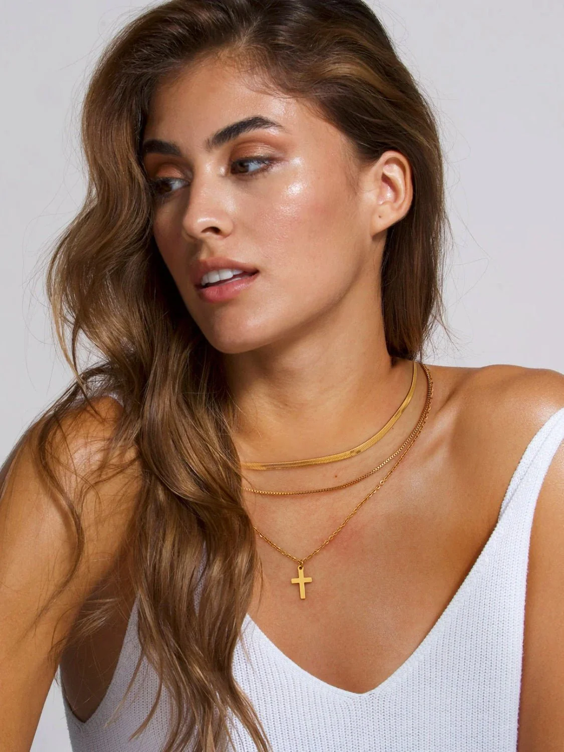 Celeste | 3 layer Necklace - Image 11