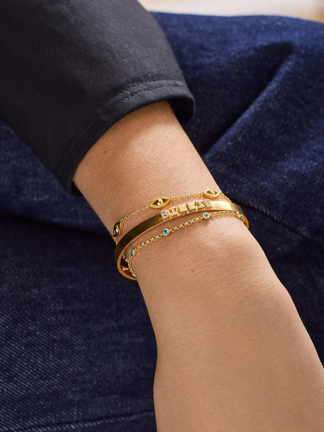 Delilah | Charm Bracelet - Gold - Image 8